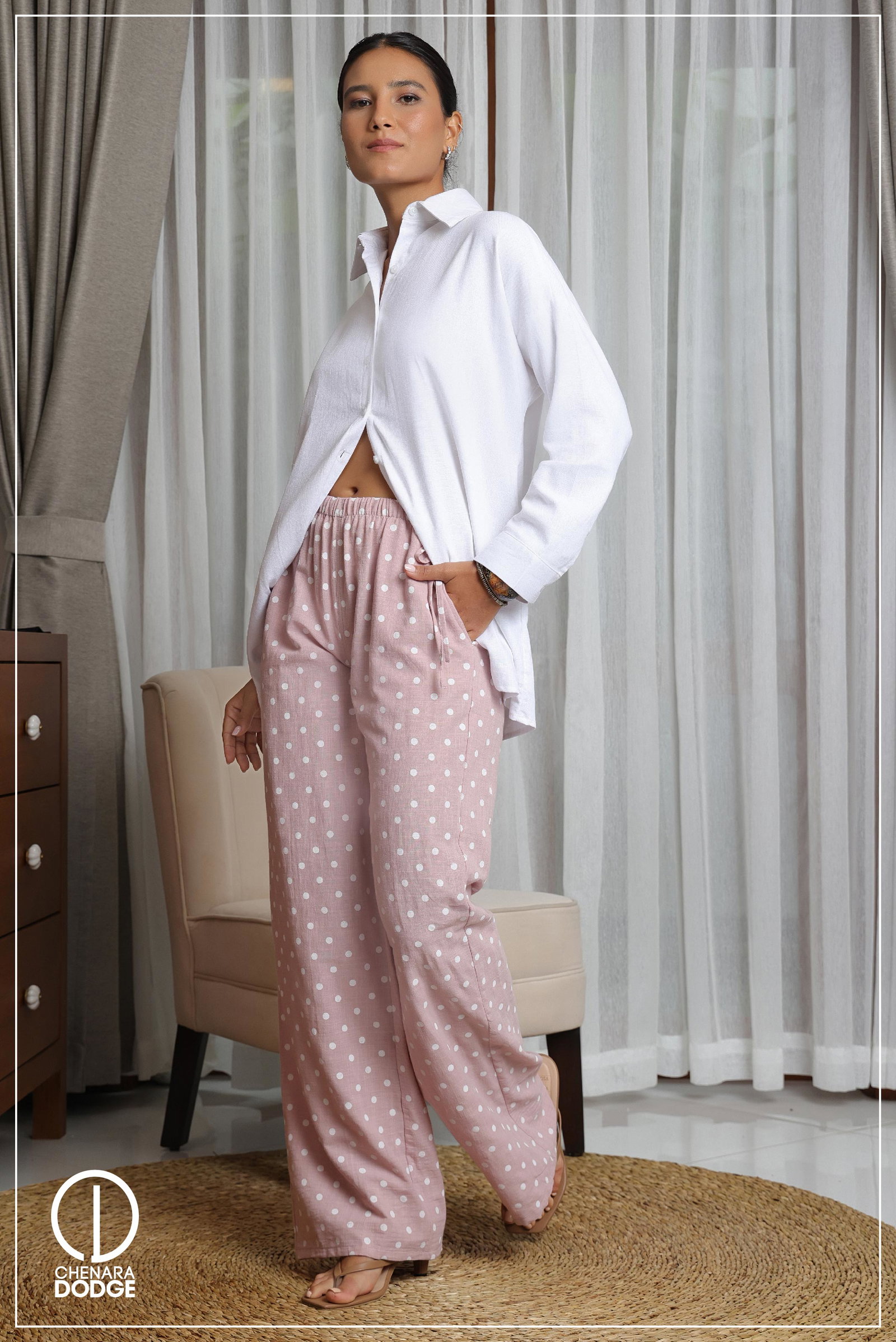 Shimmer Tie Side Pant main image 1